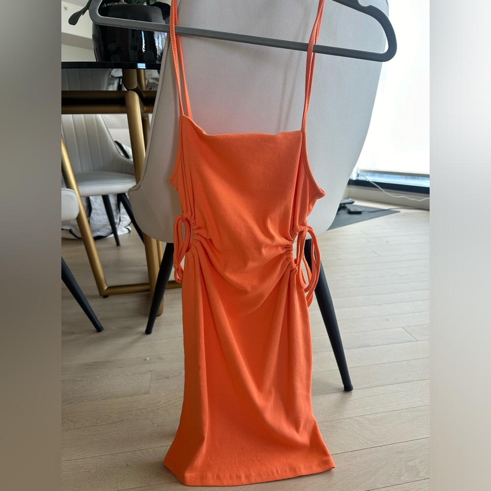 Zara Orange Mini Dress